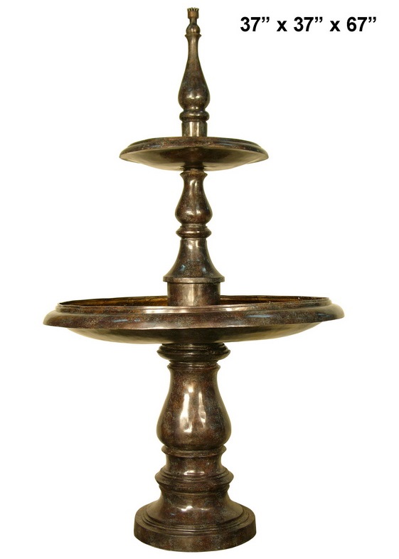 Classic Tiered Fountain - Plain Design 67"